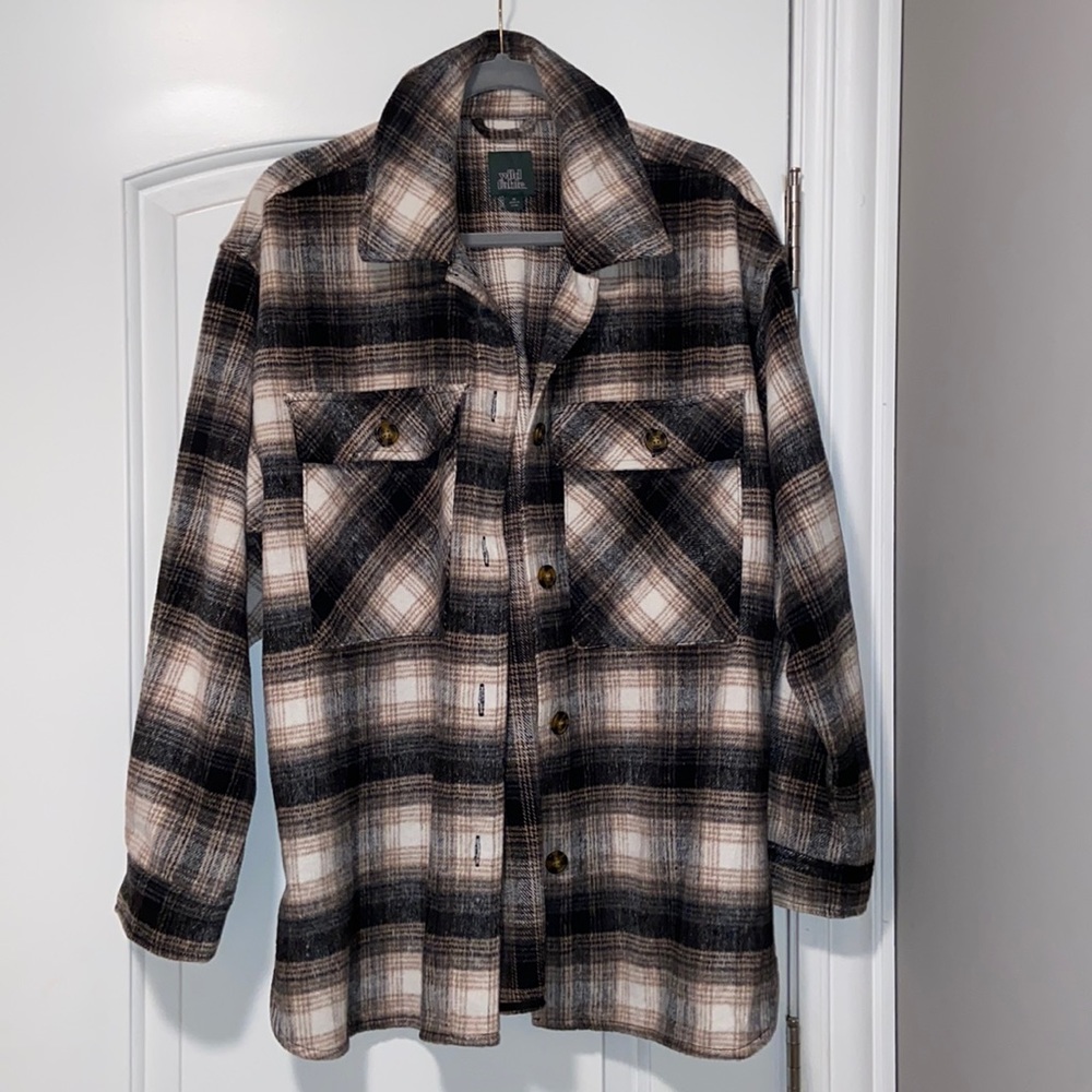 Target Wild Fable Shirt Jacket Medium